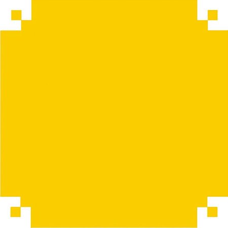 Papel Verniz Espelho 50X60 Amarelo