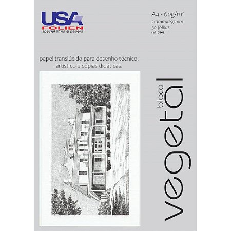 Papel Vegetal A4 60G 210X297MM