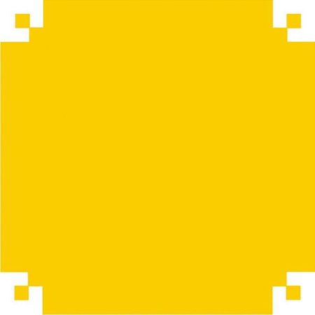 Papel Dobradura 50X60CM. Amarelo