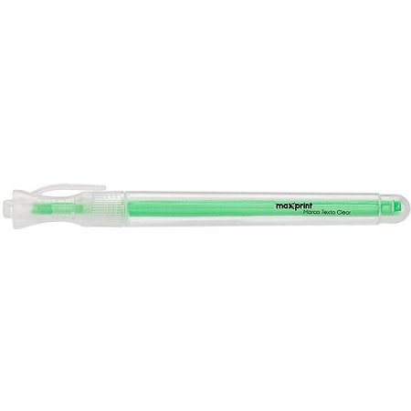 Caneta Marca Texto Clear Verde CX.C/12