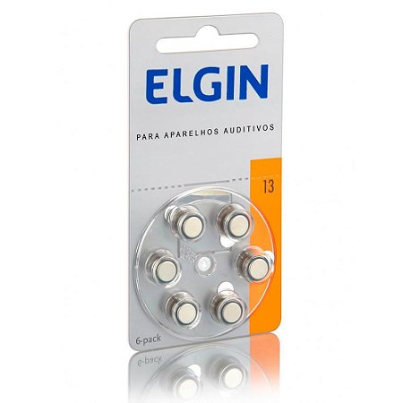 Pilha Bateria AP. AUD Zinco AR 1,4V 13