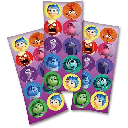 Adesivos Decorados Divertidamente CART.9,5X 23CM PCT.C/30