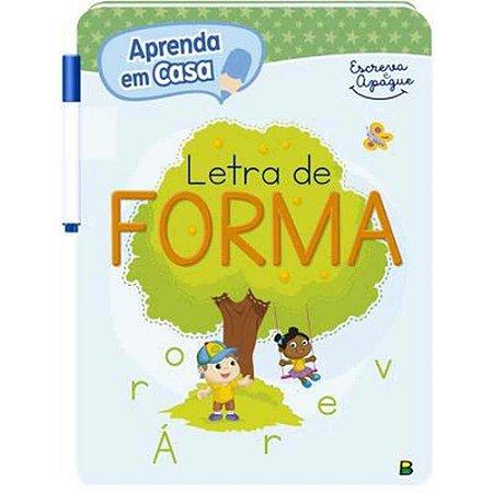 Livro Pedagogico Escreva e Apague Letr.forma 18
