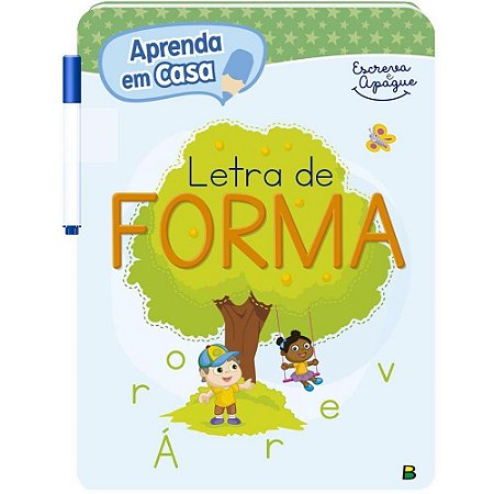 Livro Pedagogico Escreva e Apague Letr.forma 18