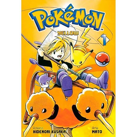 Livro Manga Pokemon Yellow N.01
