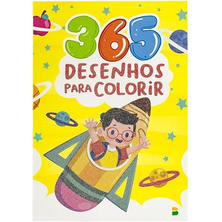 Livro Infantil Colorir 365 Desenhos P/COLORIR AM 288P (9788537653944)