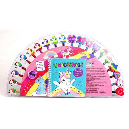 Livro Brinquedo Ilustrado KIT Divertido Unicornios (9786526110096)