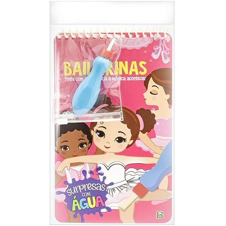 Livro Aquabook Bailarinas 24X14CM 6PAG