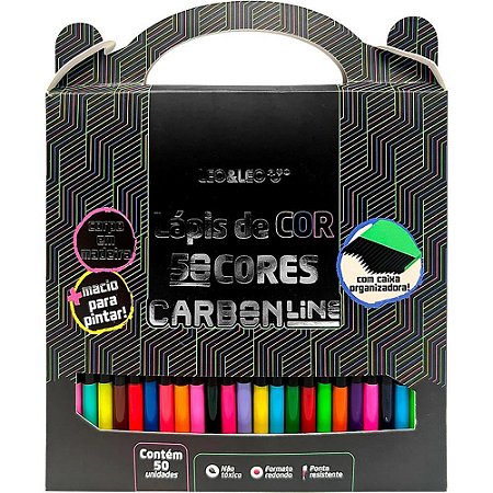Lapis de COR Redondo Carbon Line 50CORES PCT.C/04