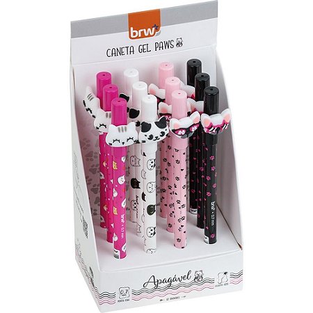 Caneta Esferografica Divert GEL PAWS APAG.0.7MM 4MO DP.C/12