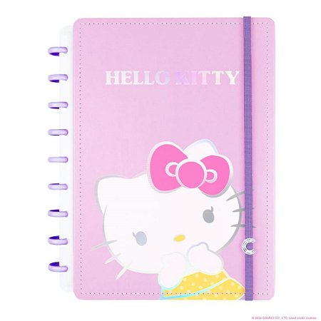 Caderno Inteligente Medio Hello KITTY 80FLS