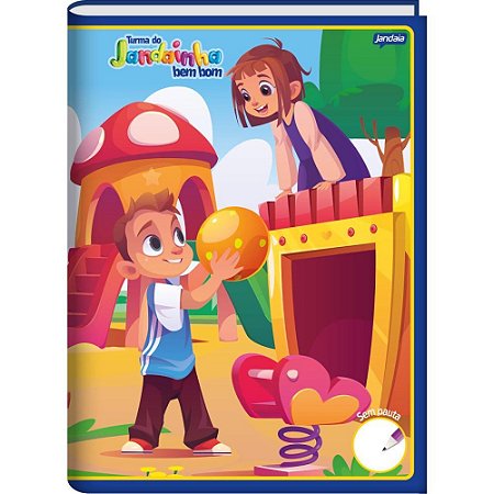 Caderno Brochurao Jandainha BEM BOM Azul 60FLS PCT.C/10
