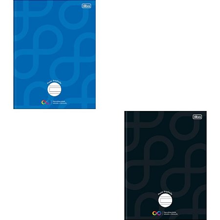 Caderno Brochurao Capa Dura Neuro 80FLS Pauta Ampliada PCT.C/05