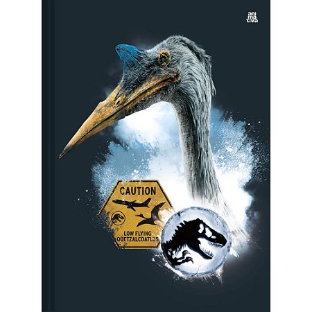 Caderno Brochurao Capa Dura Jurassic PARK 80F PCT.C/05