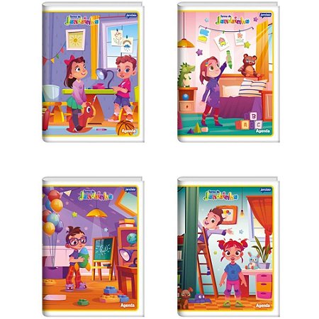 Caderno Brochura 1/4 Jandainha 80 Folhas PCT.C/10