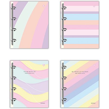 Caderno Argolado Cristales 160F SDA/ANIMATIVA UNID