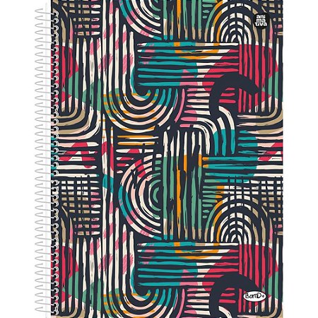 Caderno 12X1 Capa Dura BOM D+ Feminino 192F PCT.C/04