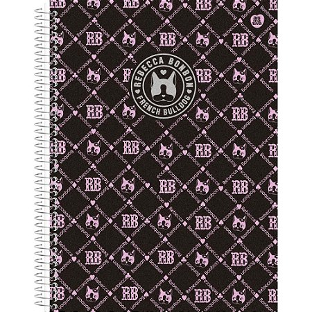 Caderno 10X1 Capa Dura Rebeca Bonbon 160F PCT.C/04