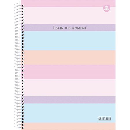 Caderno 10X1 Capa Dura Cristales 160F PCT.C/04