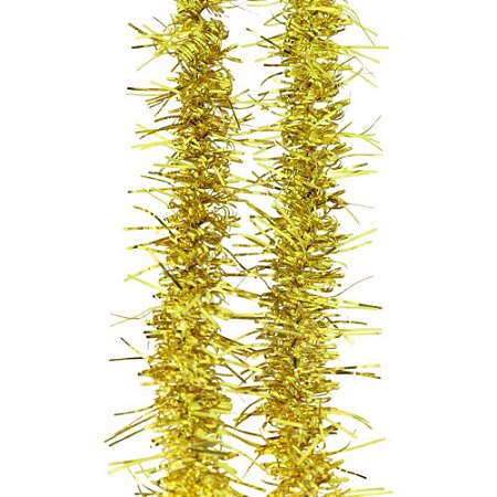 Artigo para Decoracao Natal Festao Metaloide 7X200CM Ouro PCT.C/05