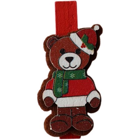 Artigo para Decoracao Natal Enfeite Preg.papai Noel 1,5CM PCT.C/06