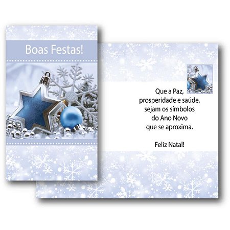 Cartao de Natal KIT-740 Luxo Pequeno PCT.C/70