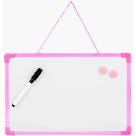 Quadro Aviso Magnetico 030X020CM C/ALCA Rosa