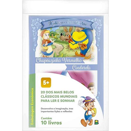 Livro Infantil Ilustrado Historias ENCANTAD.8F.13,5X20C DP.C/100