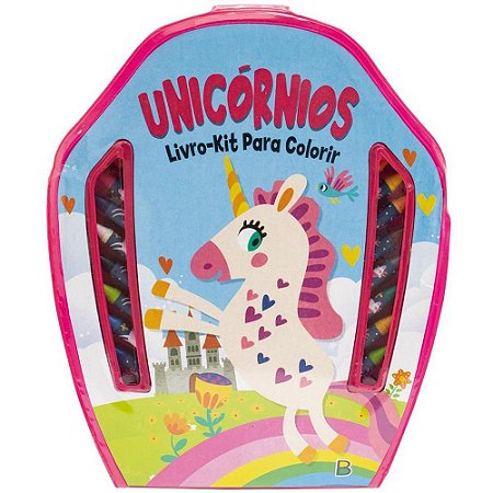 Maleta para Pintura Unicornios 24 PCS