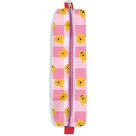 Estojo Simples Pooh PVC C/ELASTICO P/CADERNO