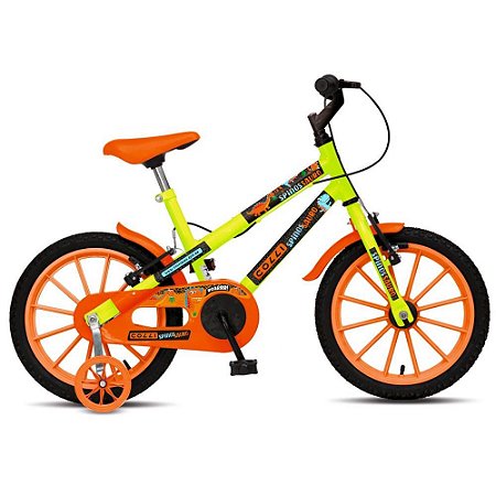 Bicicleta Infantil ARO 16 Spinossauro Amarelo Neo Colli Bike ( Colli Bike )