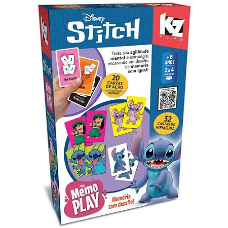 Jogo da Memoria STITCH Memo PLAY 32PCS