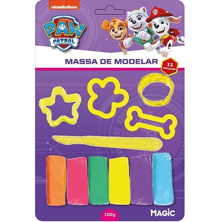 Massa para Modelar Criativa Patrulha Canina SKYE 11 Pecas