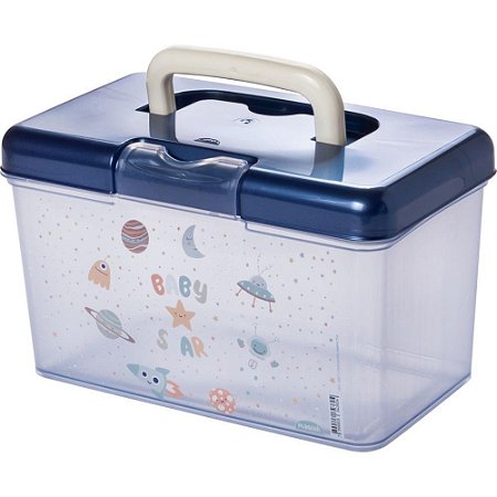 Organizador Caixa Organiz.decorada Menino - Plasutil