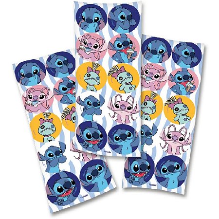Adesivos Decorados STITCH NEW 9,5X23CM PCT.C/30