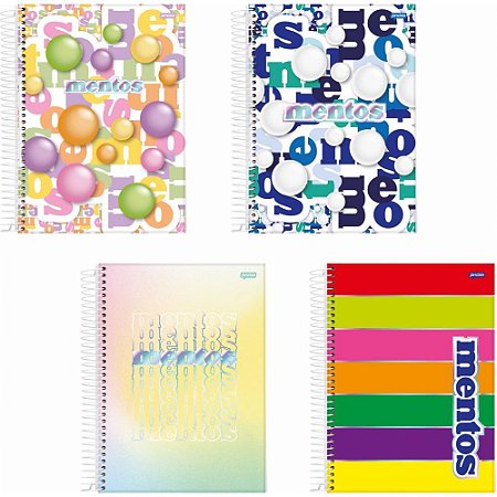 Caderno 01X1 Capa Dura Mentos 80FLS. PCT.C/04