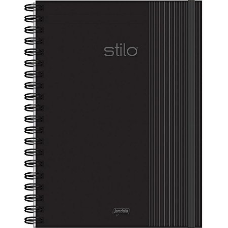 Caderno 01X1 Capa Dura Stilo Neo 80FLS Preto