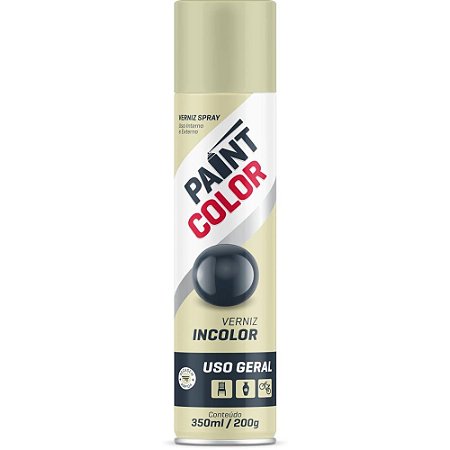 Verniz USO Geral Paintcolor 350ML Incolor 200G. Baston - UNID
