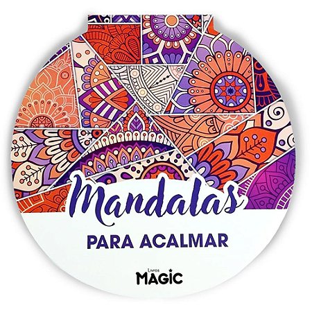 Livro de Colorir Mandalas para ACALMAR 24PGS