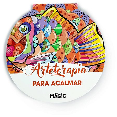 Livro de Colorir ARTE Terapia para ACALMAR 24PG