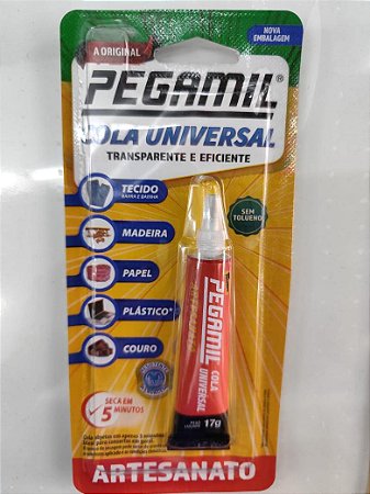 Cola para Artesanato 17G Blister Pegamil ( Peganil ) UNID