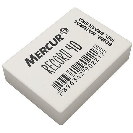 Borracha Branca 40 Record Branca Mercur UNID