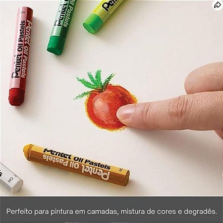 Giz Pastel Oleoso 16CORES