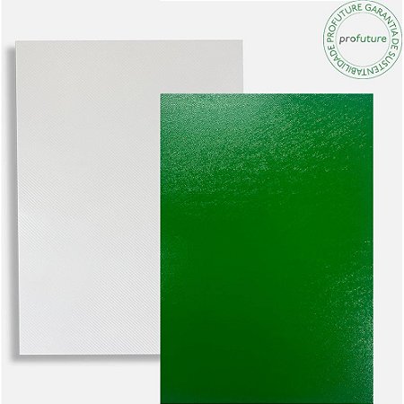 Capa para Encadernacao A4 50 Cristal+ 50 Verde KIT