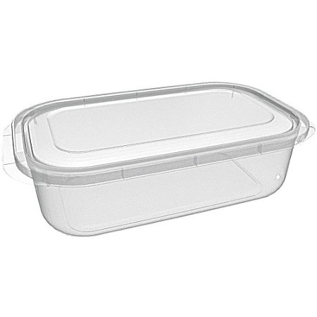 Pote Plastico Retangular ALTO Grande 4,6L.