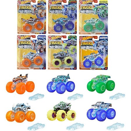 Hot Wheels Monster TRUCKS Energia de Demolição 1:64 (S)