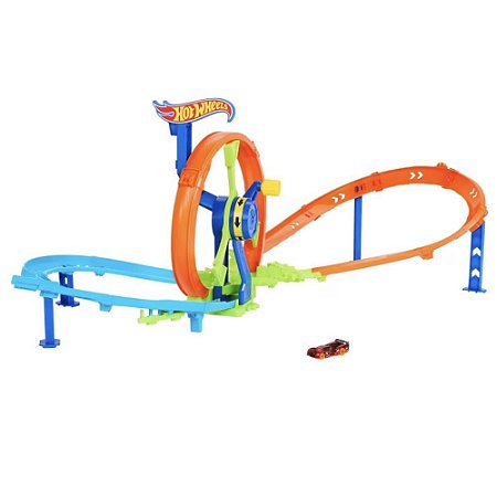 Hot Wheels Pista Action Desafio Turbina de Ação