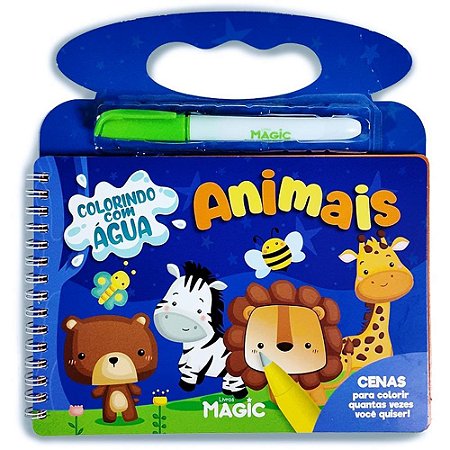 Livro Aquabook Animais 5PGS 20X21CM