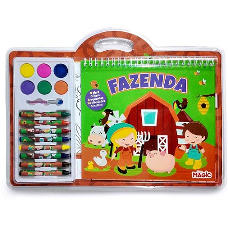 Livro Aquarela Fazenda C/GIZ e Aquarela