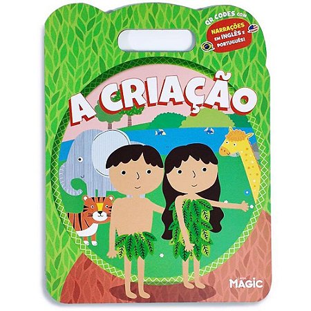Livro Infantil Ilustrado a Criacao Bilingue